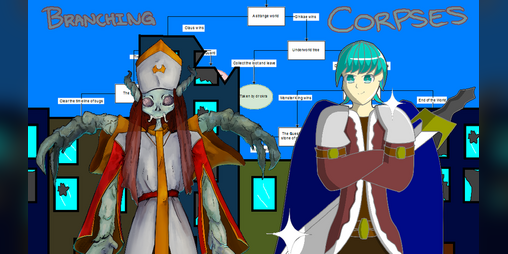 Cover image for Branching corpses - The legend