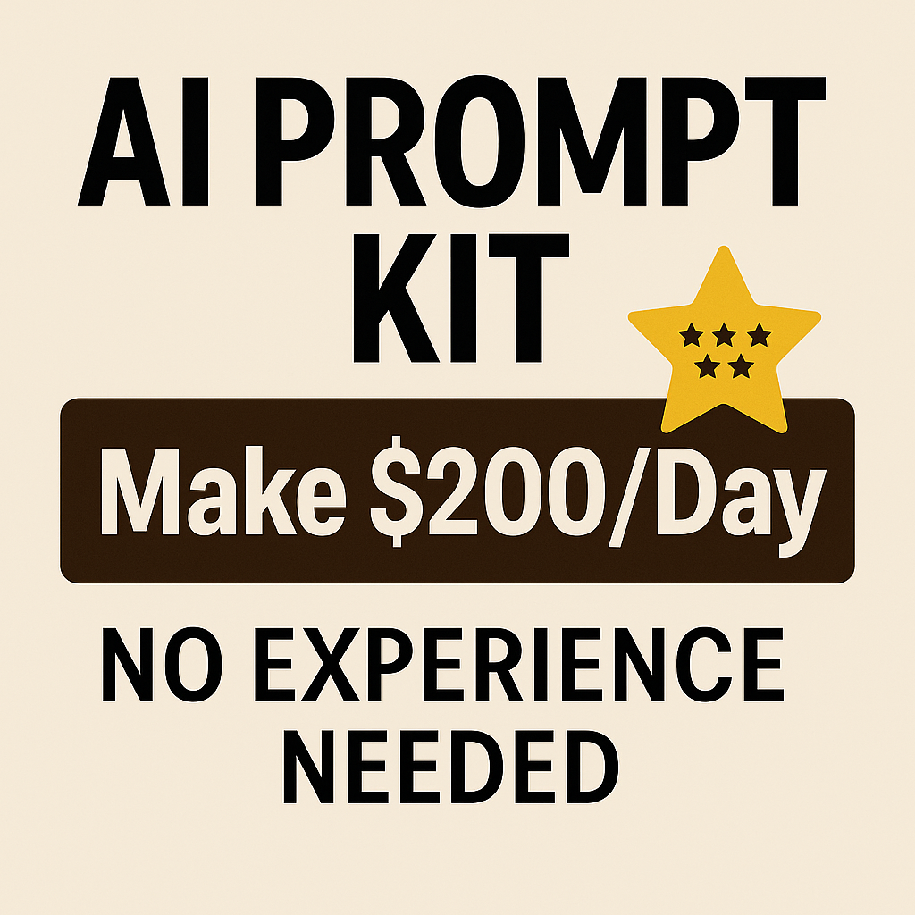AI Prompt Kit for Passive Income – Sell Digital Products Fast (No ...
