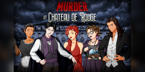 Cover image for Murder at Chateau de Rouge