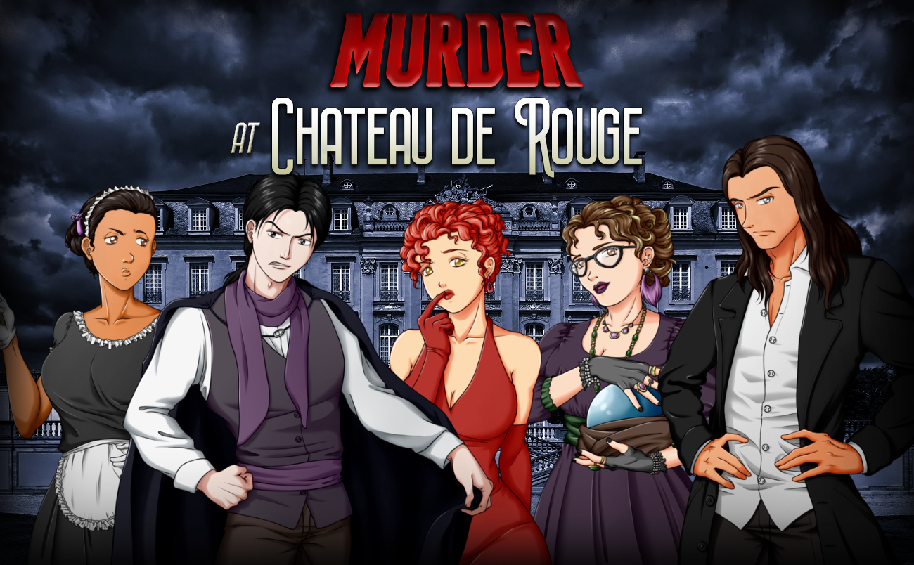 Cover image for Murder at Chateau de Rouge