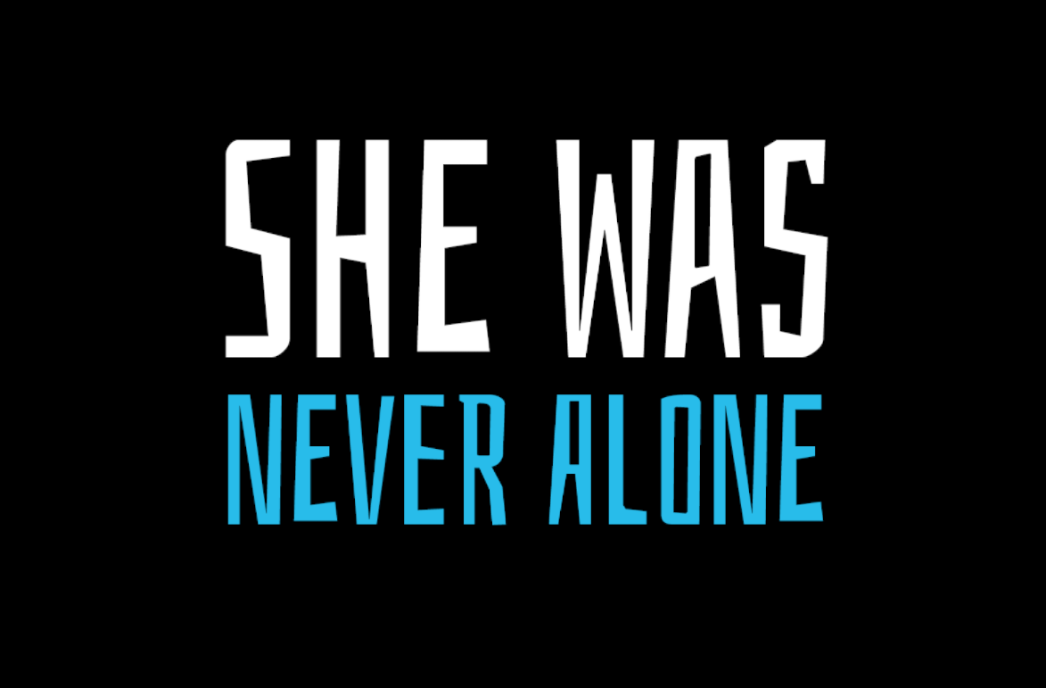 She Was Never Alone cover