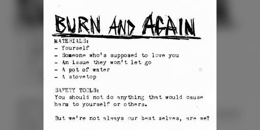 Cover image for Burn and Again