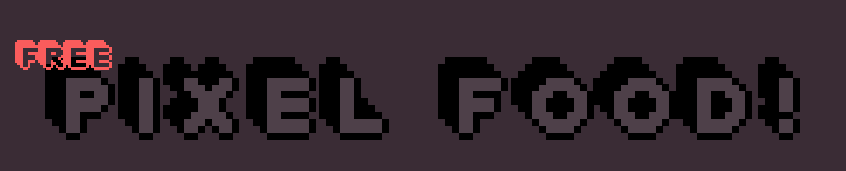 32 16x16 food sprites