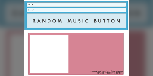 Cover image for The Random Music Button