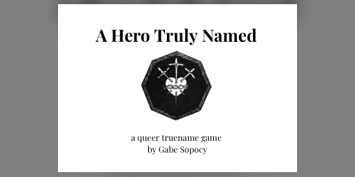 Cover image for A Hero Truly Named