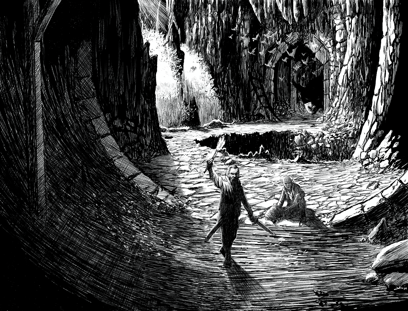 Cover image for Friends in Dark Places