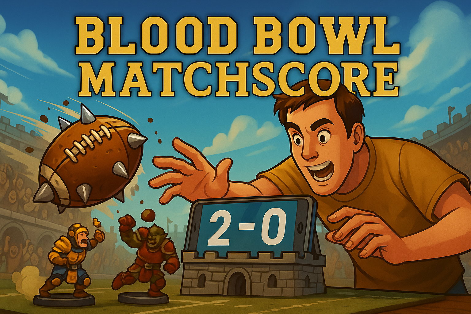 Blood Bowl Match Score