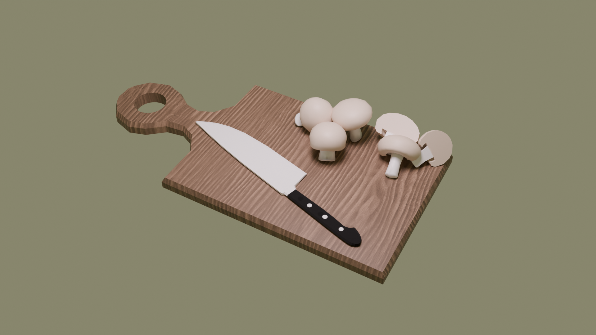 Low Poly Kitchen Asset Pack – Unity & Blender Ready