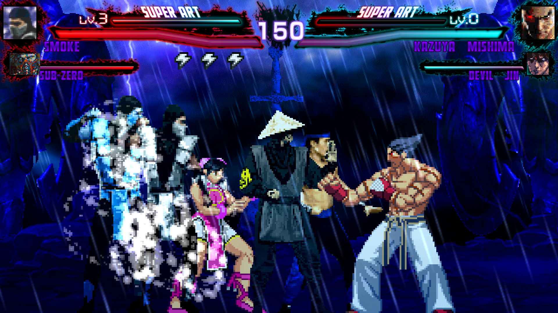 Mortal Kombat Team Vs Tekken Team Example Mortal Kombat Team Vs Tekken Team Example
