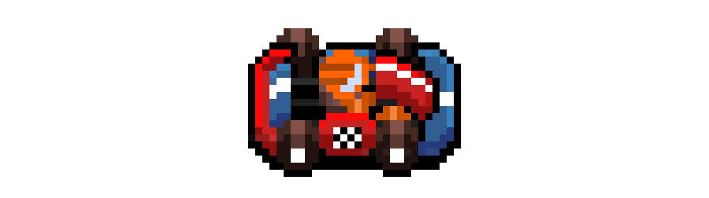 Animated Pixel Art Kart
