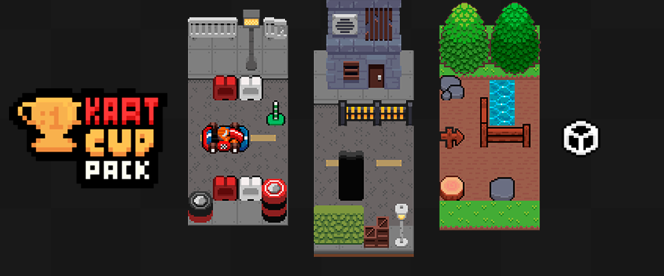 Kart Cup Pack - Complete Tile and Character Pack