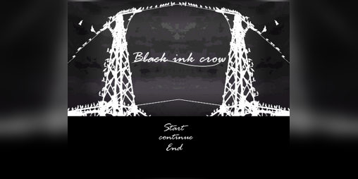 Cover image for Black ink crow