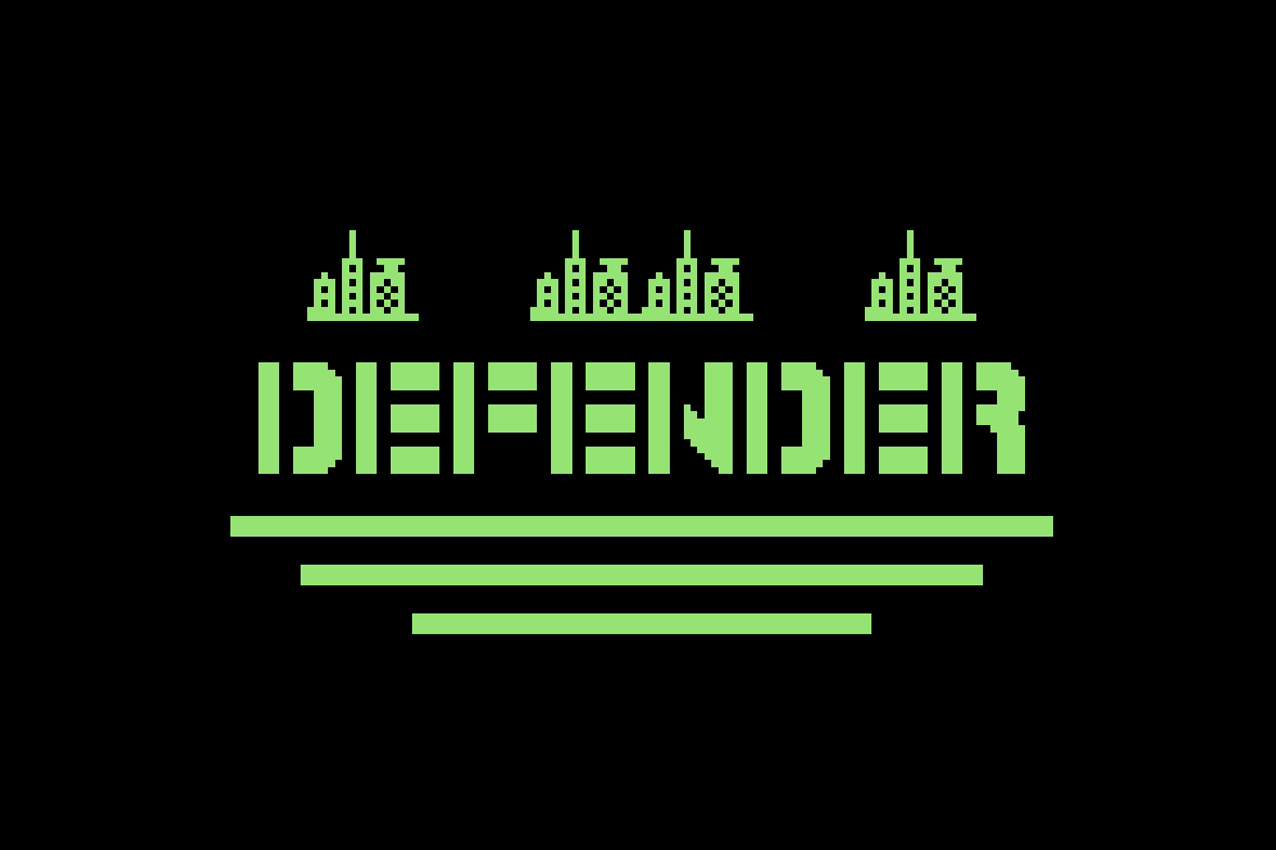 Defender ( 1 bit paddle project )