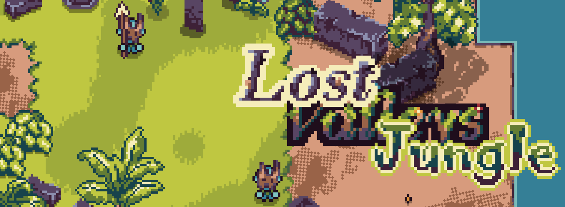 Lost Valleys Jungle Pixel Art Asset Pack 16x16