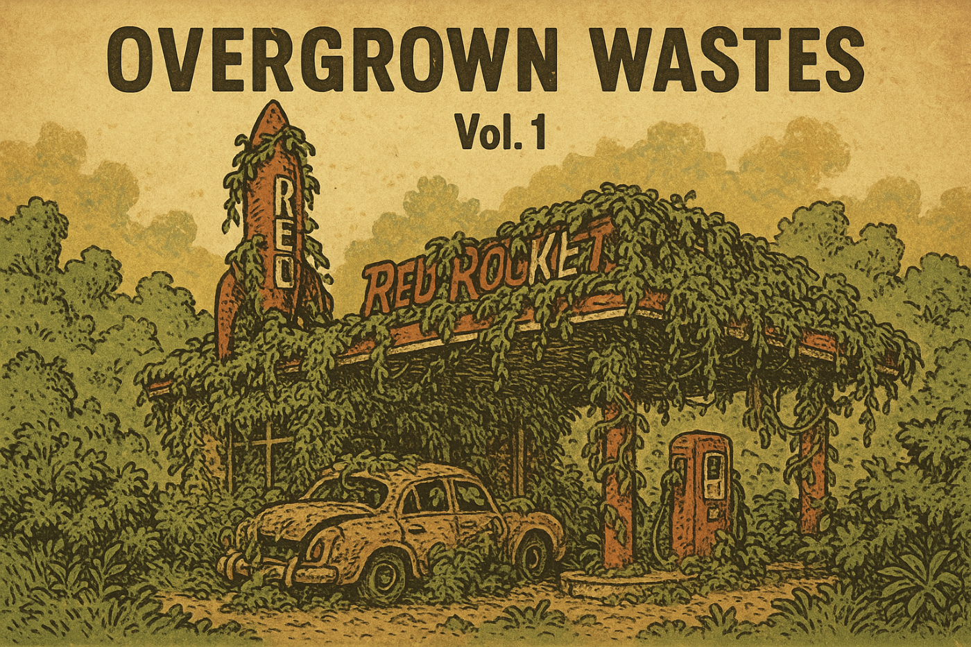 Post Apocalyptic Encounters - Overgrown Wastes