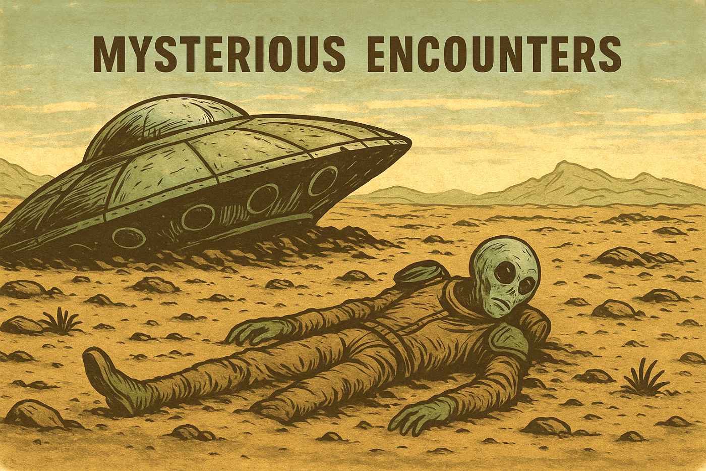 Post Apocalyptic Encounters - Mysterious Locations