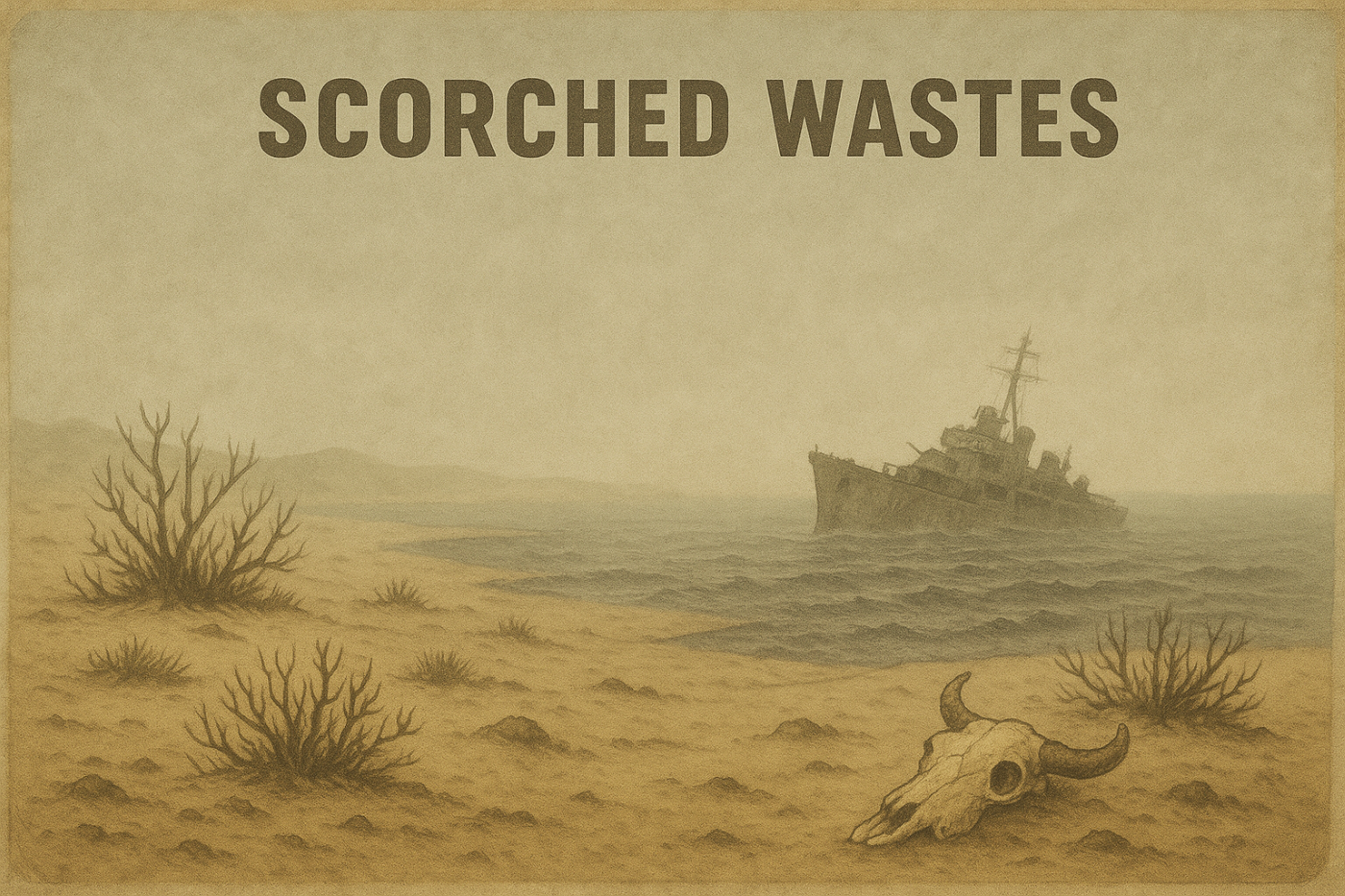 Post Apocalyptic Encounters - Wasteland Maps 2