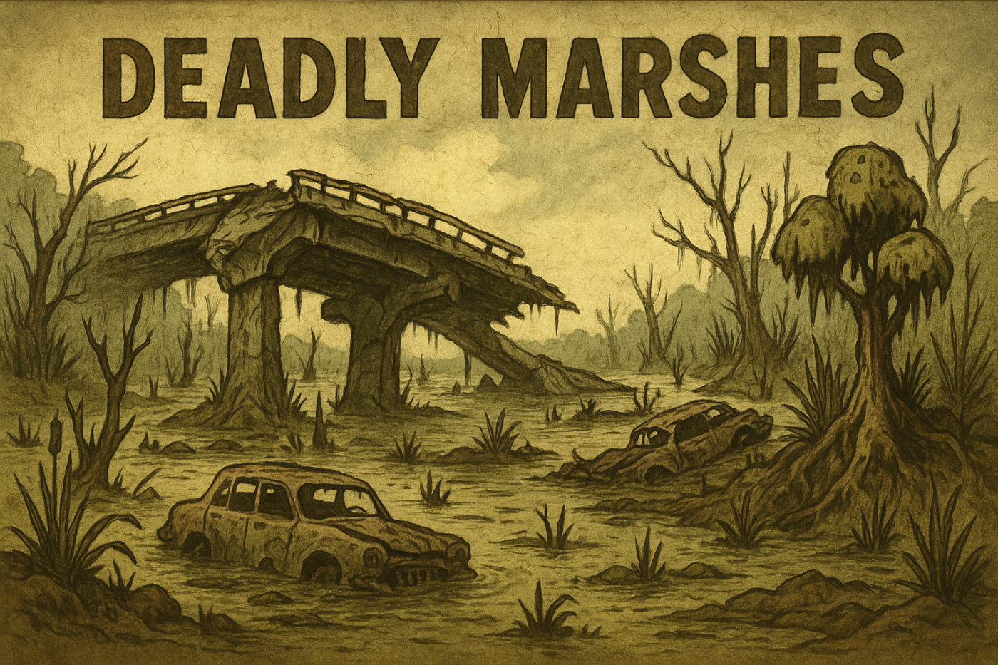 Post Apocalyptic Encounters - Marshes and Swamps