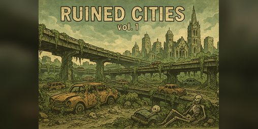 Cover image for Post Apocalyptic Encounters - Ruined City Maps