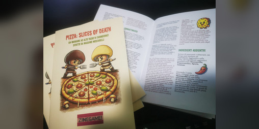 Cover image for Pizza: Slices of Death wargame