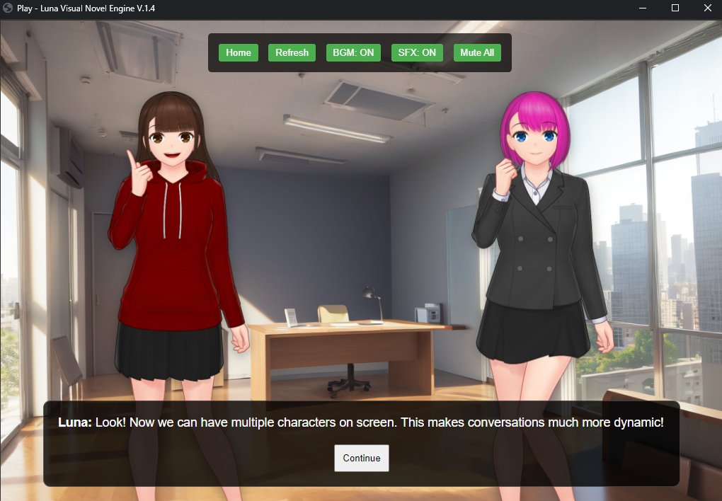 Luna - Visual Novel Engine