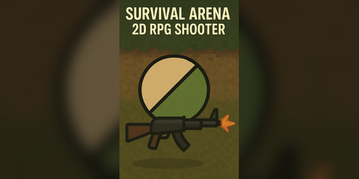 Cover image for Survival Arena: 2D RPG Shooter