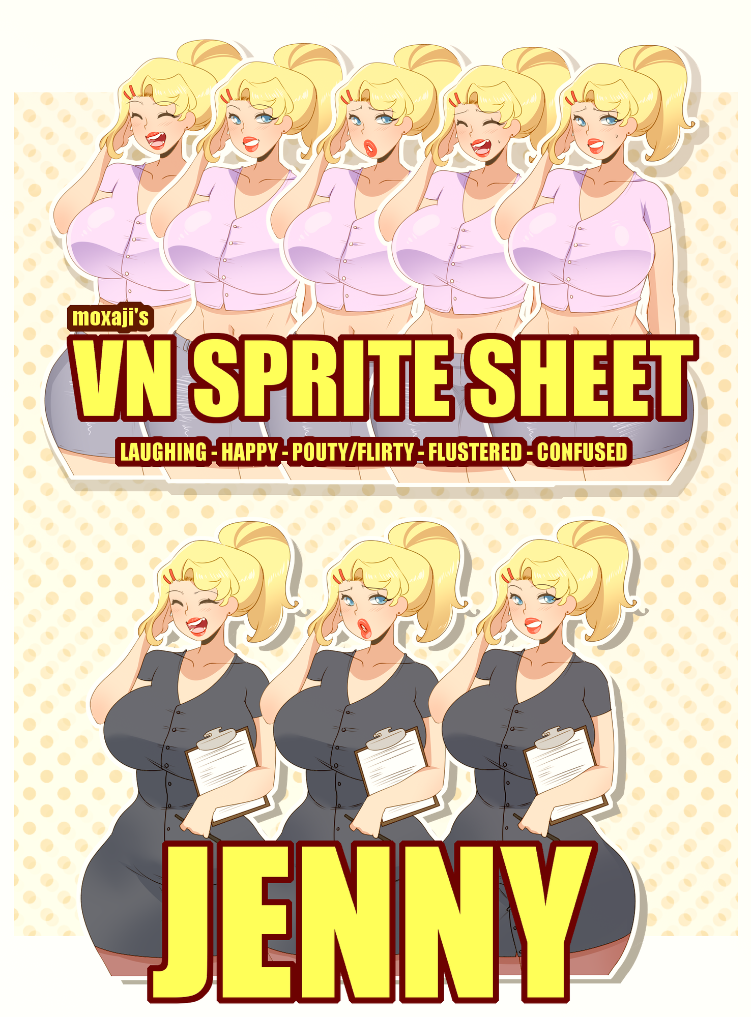 VN Asset Pack - JENNY
