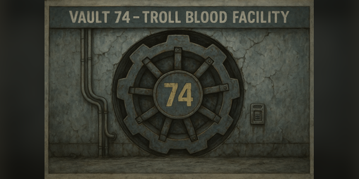 Cover image for Post Apocalyptic Map - Vault 74