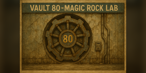 Cover image for Post Apocalyptic Map - Vault 80