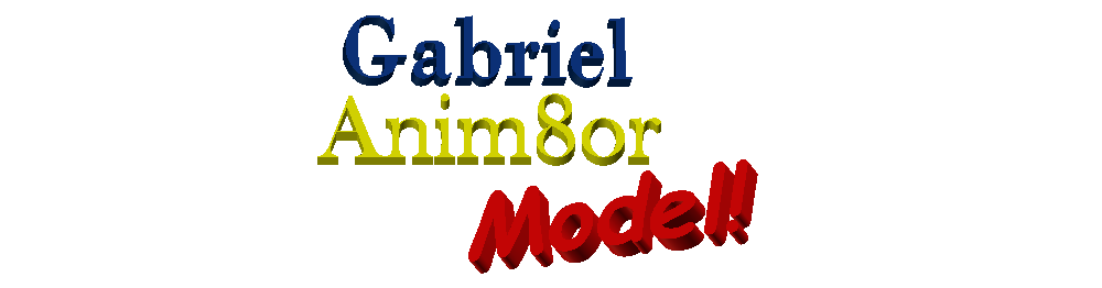 Gabriel's 3D Model for Anim8or!