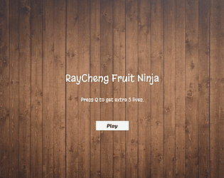RayCheng FruitNinja