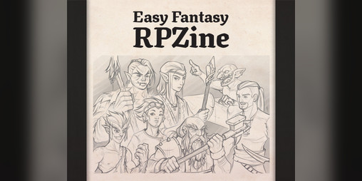 Cover image for Easy Fantasy RPZine