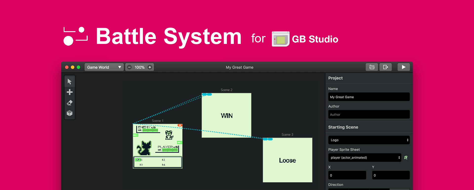 Battle System for GB Studio 2.0