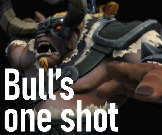 Bull's one shot