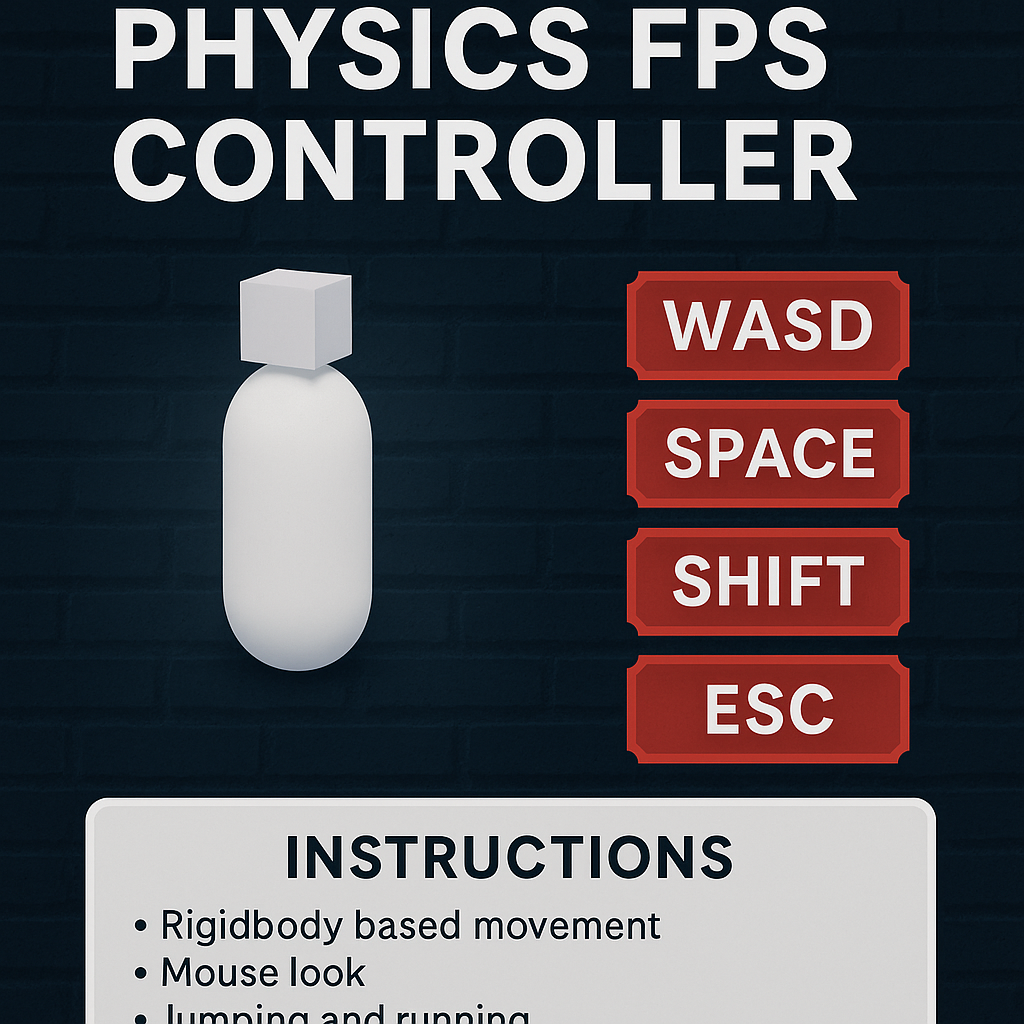 Character Controller Script & prefab + Coupons by Artemius2013