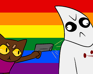 Cat At Pride