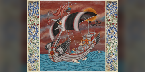 Cover image for A Bard at Sea