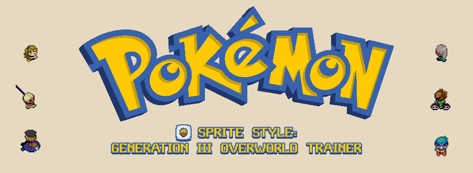 Pokémon Gen. 3 Trainer Sprite