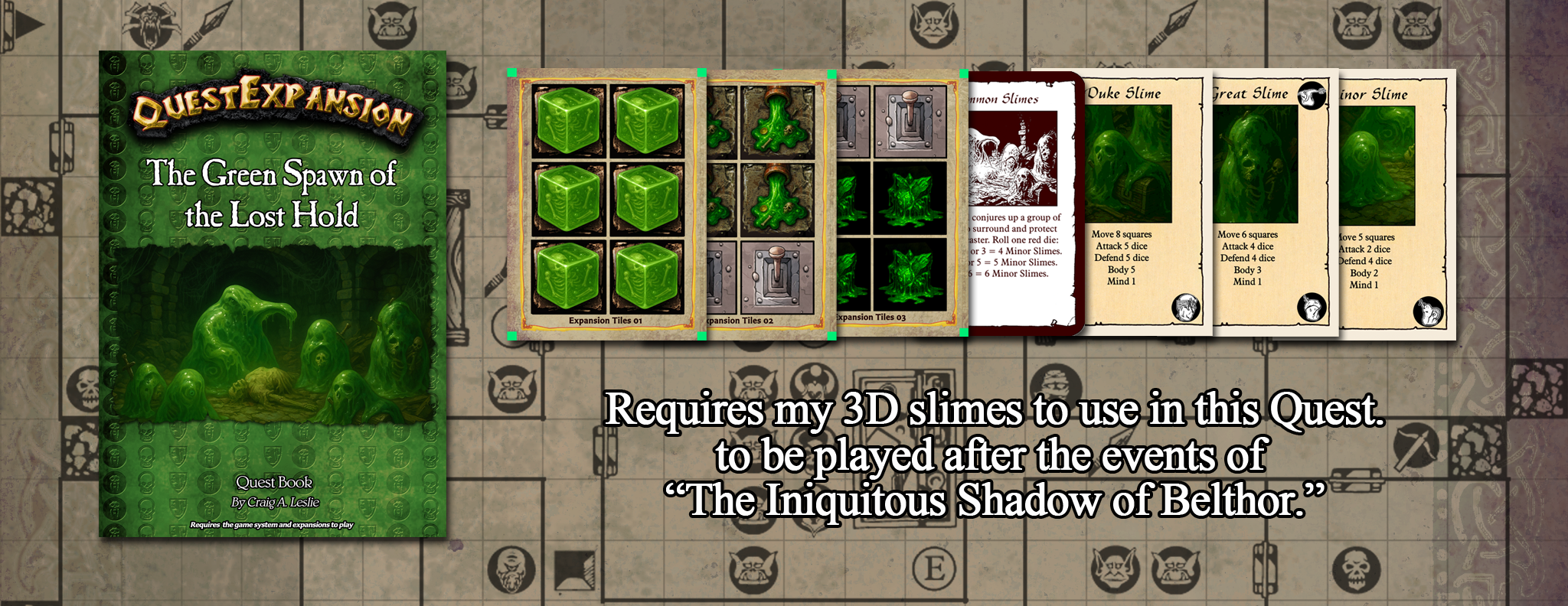 The Green Spawn of the Lost Hold - QuestExpansion