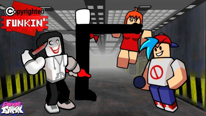 Friday Night Funkin’ VS Roblox Copyrighted