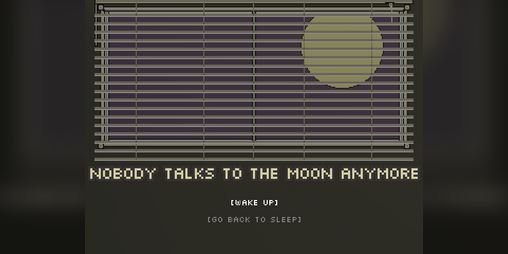 Cover image for Nobody Talks to the Moon Anymore