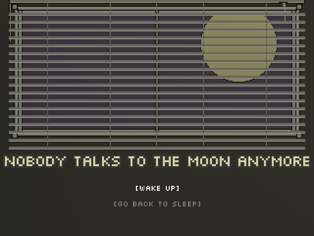 Nobody Talks to the Moon Anymore