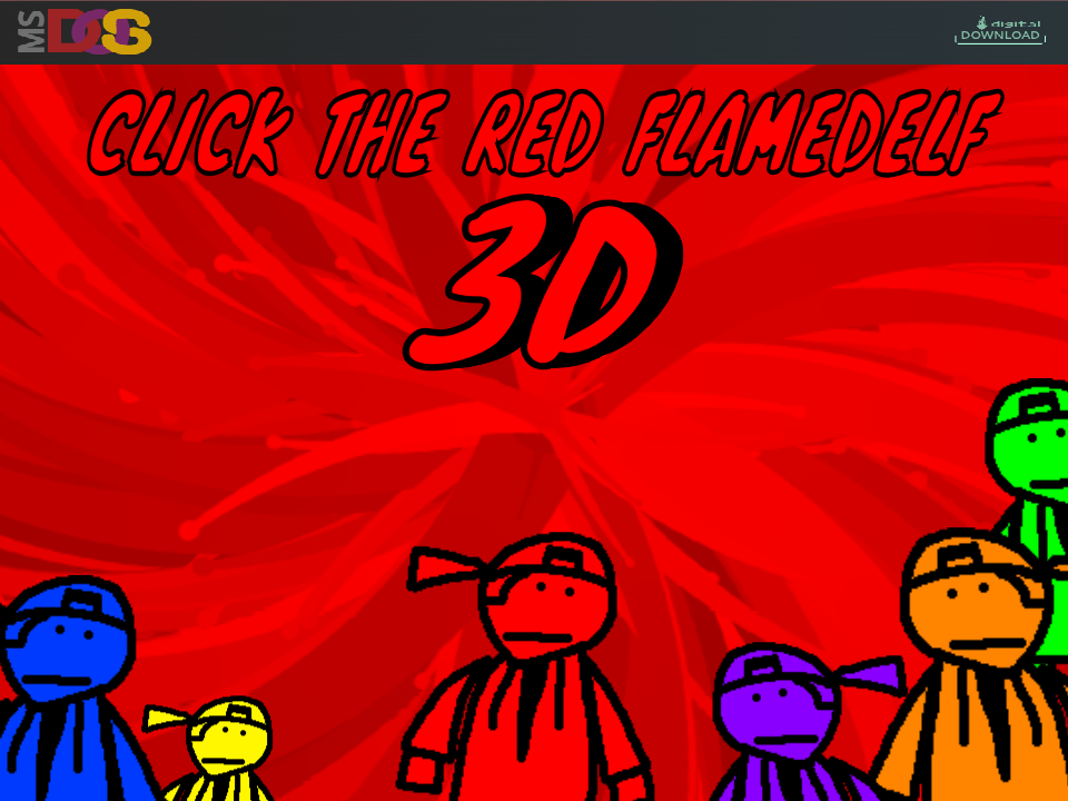 Cover image for Click the Red Flamedelf 3D