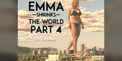 Cover image for Emma Shrinks the World 4