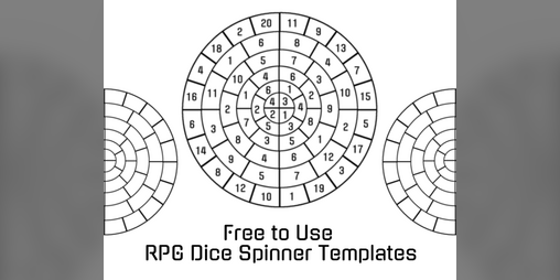 Cover image for RPG Dice Spinner Templates