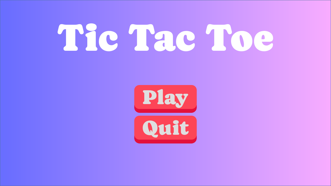 Tic Tac Toe