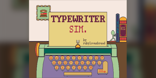 Cover image for Typewriter Sim.
