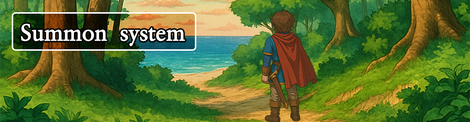 [Summons]Summon_system - RPG Maker MZ Plugin