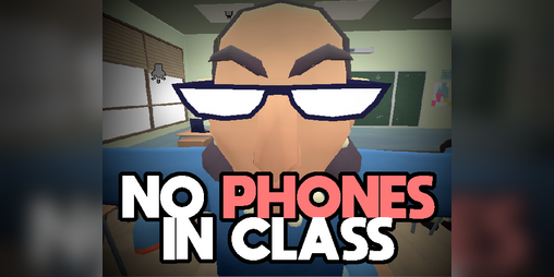 Cover image for NO PHONES IN CLASS