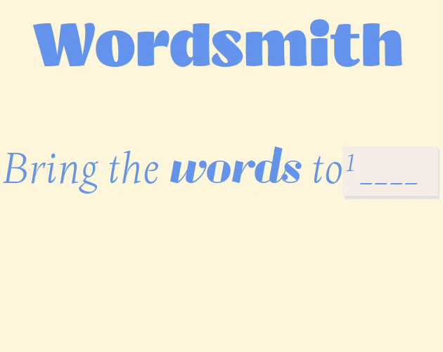 Cover image for Wordsmith